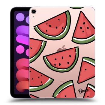 Picasee silikonowe przeźroczyste etui na Apple iPad mini 2021 (6. gen) - Melone
