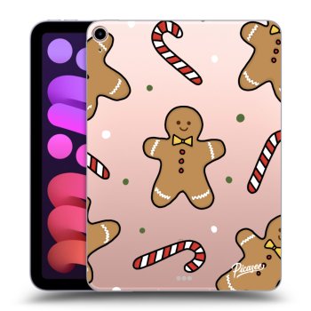 Picasee silikonowe przeźroczyste etui na Apple iPad mini 2021 (6. gen) - Gingerbread