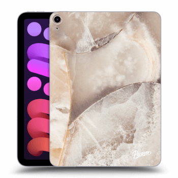 Etui na Apple iPad mini 2021 (6. gen) - Cream marble