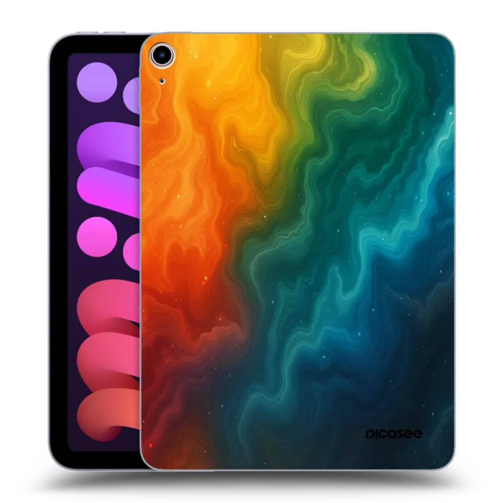 Picasee silikonowe przeźroczyste etui na Apple iPad mini 2021 (6. gen) - Solar