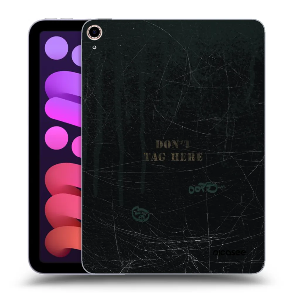 Picasee silikonowe przeźroczyste etui na Apple iPad mini 2021 (6. gen) - DON´T TAG