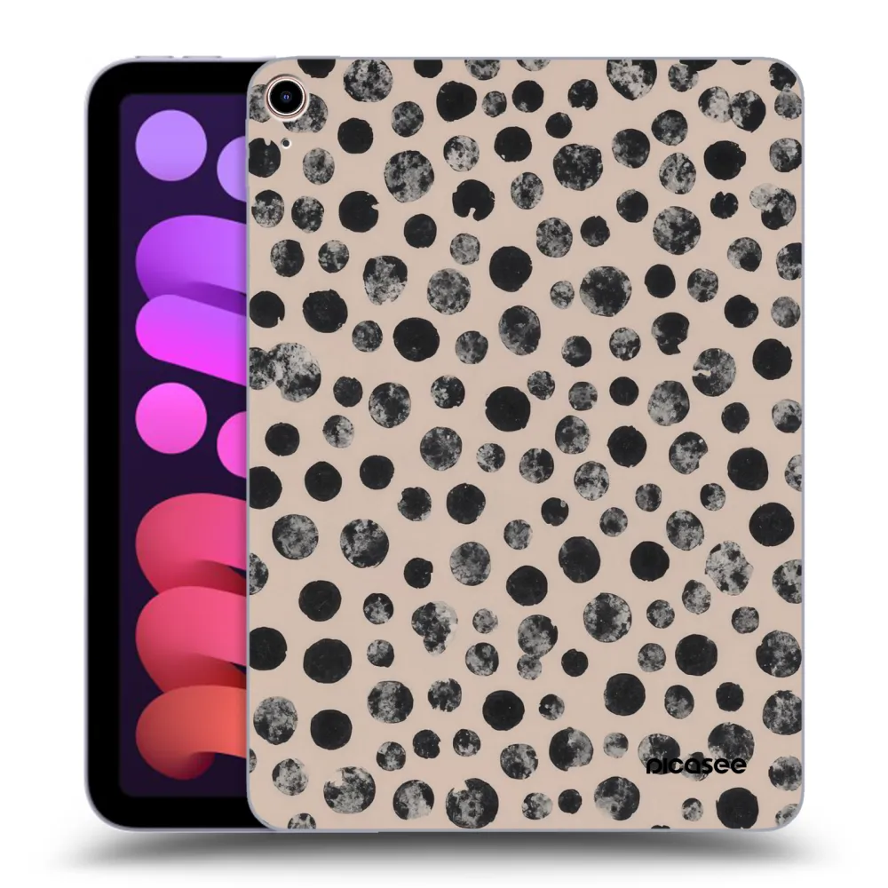 Picasee silikonowe przeźroczyste etui na Apple iPad mini 2021 (6. gen) - Dots