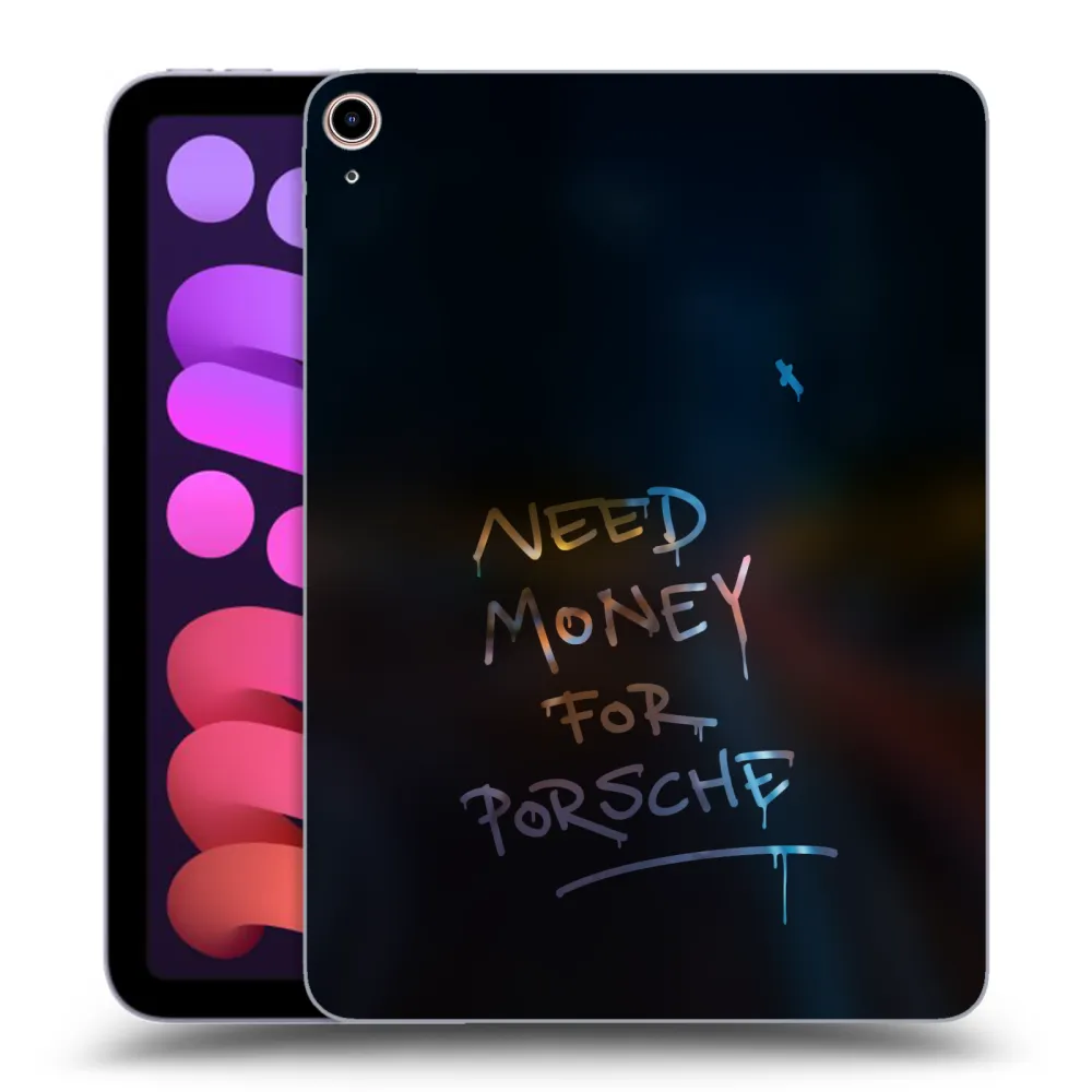 Picasee silikonowe przeźroczyste etui na Apple iPad mini 2021 (6. gen) - Neon Nights
