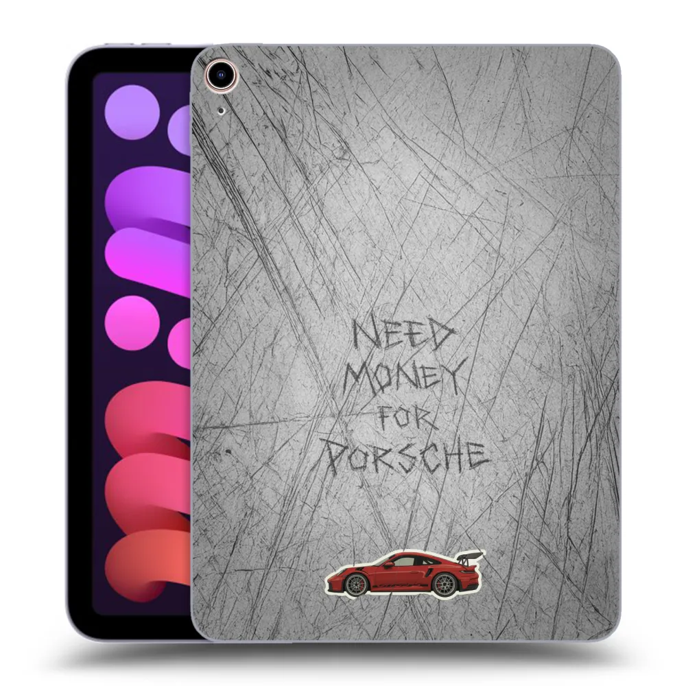 Picasee silikonowe przeźroczyste etui na Apple iPad mini 2021 (6. gen) - Garage Scratch