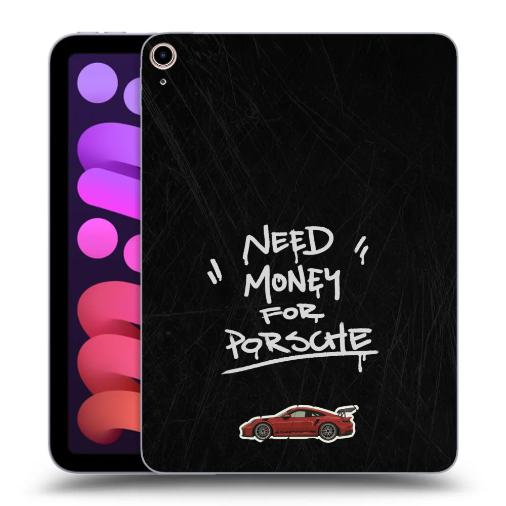 Picasee silikonowe przeźroczyste etui na Apple iPad mini 2021 (6. gen) - Dark Racer