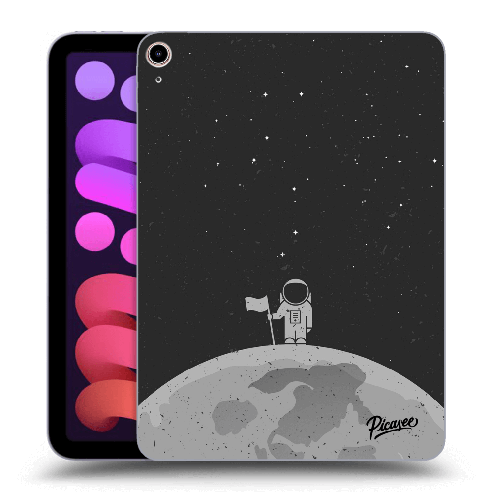Picasee silikonowe przeźroczyste etui na Apple iPad mini 2021 (6. gen) - Astronaut