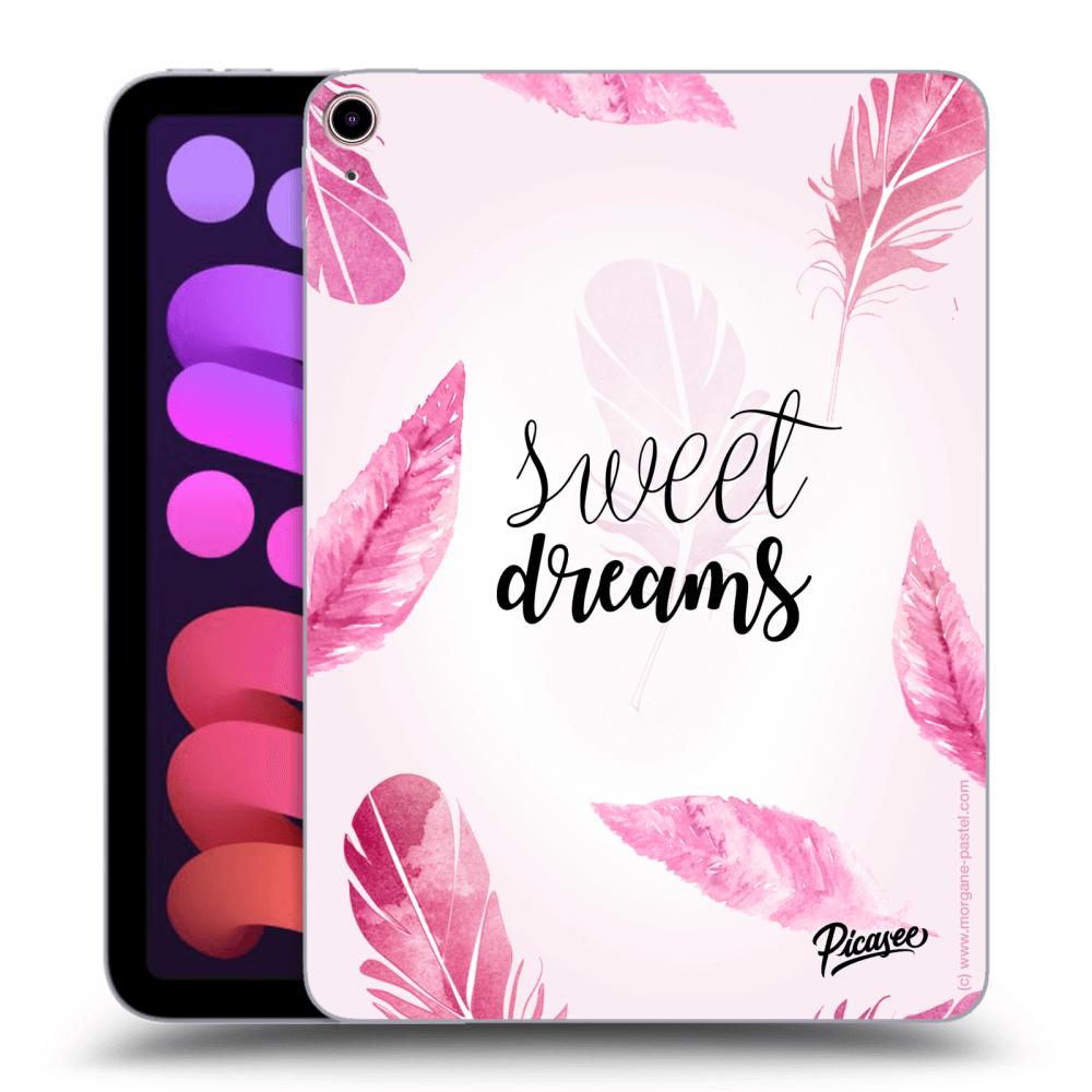 Picasee silikonowe czarne etui na Apple iPad mini 2021 (6. gen) - Sweet dreams