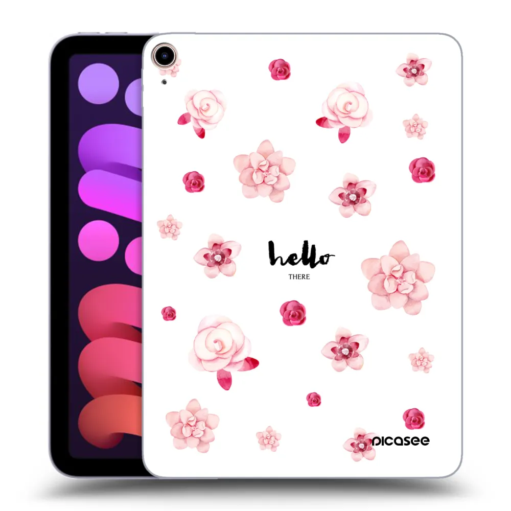 Picasee silikonowe przeźroczyste etui na Apple iPad mini 2021 (6. gen) - Hello there