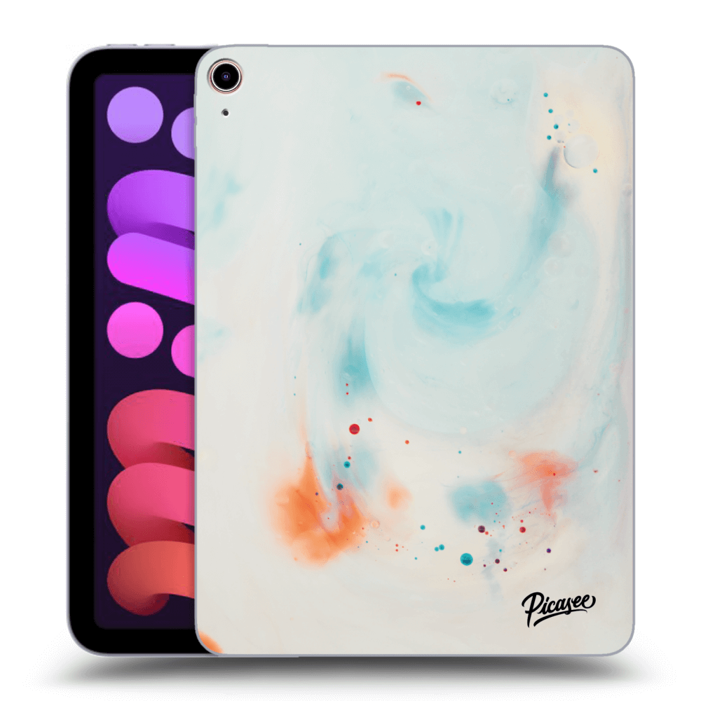 Picasee silikonowe przeźroczyste etui na Apple iPad mini 2021 (6. gen) - Splash