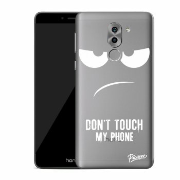 Picasee plastikowe przezroczyste etui do Honor 6X - Don't Touch My Phone