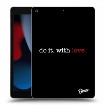 Picasee silikonowe czarne etui na Apple iPad 10.2" 2021 (9. gen) - Do it. With love.