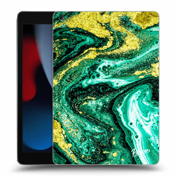 Etui na Apple iPad 2021 (9. gen) - Green Gold