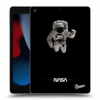 Picasee silikonowe przeźroczyste etui na Apple iPad 10.2" 2021 (9. gen) - Astronaut Minimal