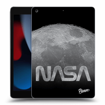 Picasee silikonowe przeźroczyste etui na Apple iPad 10.2" 2021 (9. gen) - Moon Cut