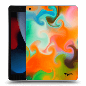 Picasee silikonowe przeźroczyste etui na Apple iPad 10.2" 2021 (9. gen) - Juice