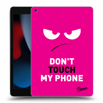 Etui na Apple iPad 10.2" 2021 (9. gen) - Angry Eyes - Pink