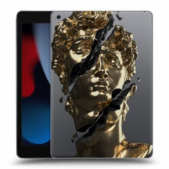 Picasee silikonowe przeźroczyste etui na Apple iPad 10.2" 2021 (9. gen) - Golder