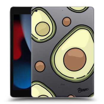 Picasee silikonowe przeźroczyste etui na Apple iPad 10.2" 2021 (9. gen) - Avocado
