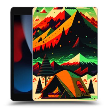 Picasee silikonowe przeźroczyste etui na Apple iPad 10.2" 2021 (9. gen) - Montreal