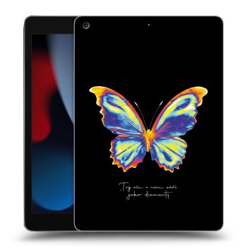 Etui na Apple iPad 10.2" 2021 (9. gen) - Diamanty Black
