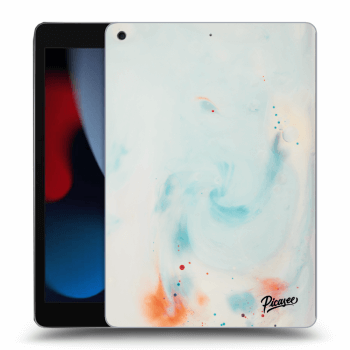 Picasee silikonowe przeźroczyste etui na Apple iPad 10.2" 2021 (9. gen) - Splash