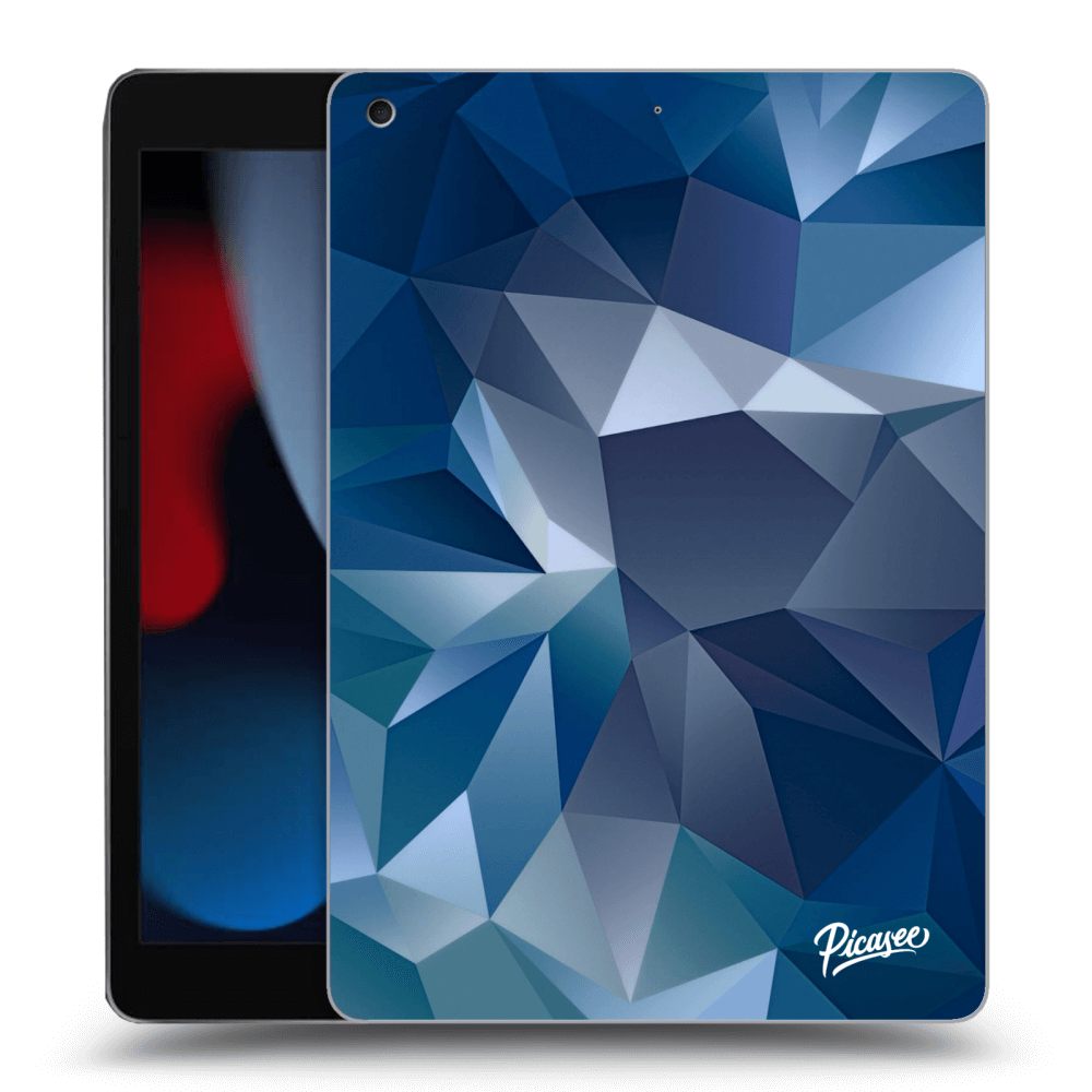 Picasee silikonowe czarne etui na Apple iPad 10.2" 2021 (9. gen) - Wallpaper