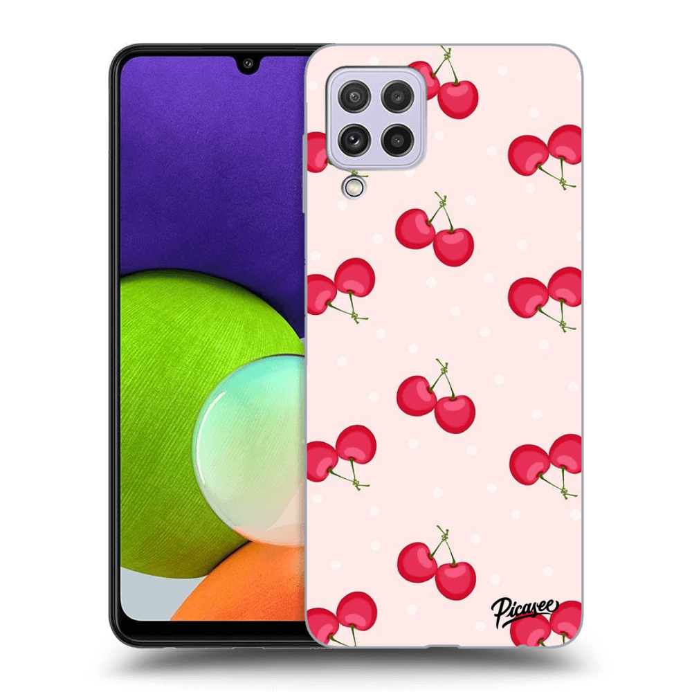 Picasee ULTIMATE CASE pro Samsung Galaxy A22 A225F 4G - Cherries