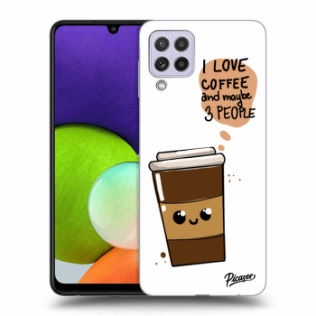 Etui na Samsung Galaxy A22 A225F 4G - Cute coffee