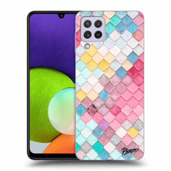 Etui na Samsung Galaxy A22 A225F - Colorful roof