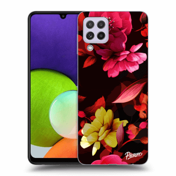 Etui na Samsung Galaxy A22 A225F - Dark Peonny