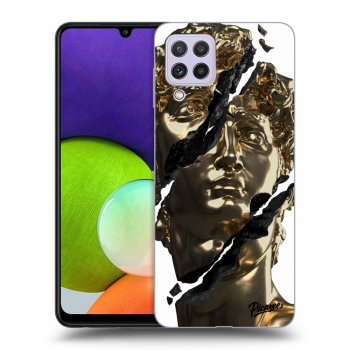 Etui na Samsung Galaxy A22 A225F - Golder