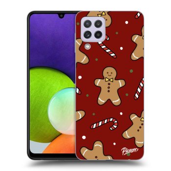 Picasee silikonowe przeźroczyste etui na Samsung Galaxy A22 A225F 4G - Gingerbread 2