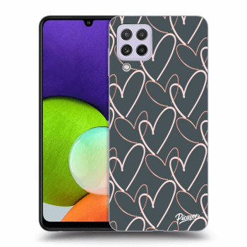 Etui na Samsung Galaxy A22 A225F - Lots of love