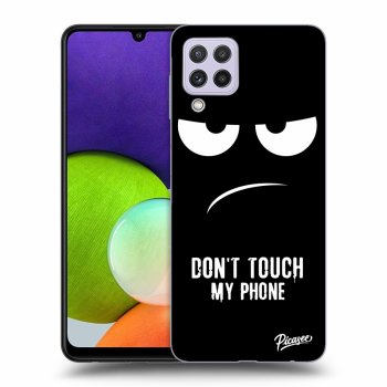 Picasee ULTIMATE CASE pro Samsung Galaxy A22 A225F 4G - Don't Touch My Phone