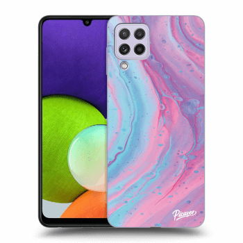 Etui na Samsung Galaxy A22 A225F - Pink liquid