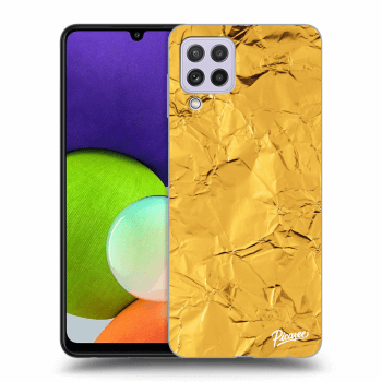 Etui na Samsung Galaxy A22 A225F - Gold