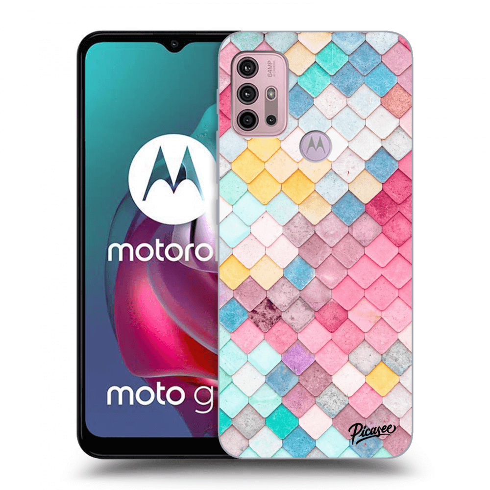 Picasee ULTIMATE CASE pro Motorola Moto G30 - Colorful roof