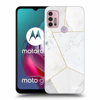 Etui na Motorola Moto G30 - White tile