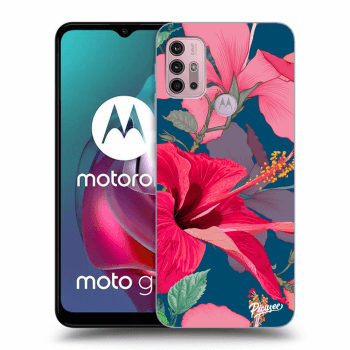 Etui na Motorola Moto G30 - Hibiscus