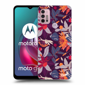 Picasee ULTIMATE CASE pro Motorola Moto G30 - Purple Leaf