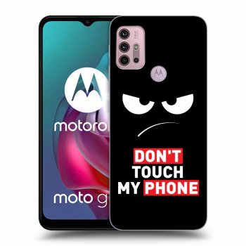 Etui na Motorola Moto G30 - Angry Eyes - Transparent