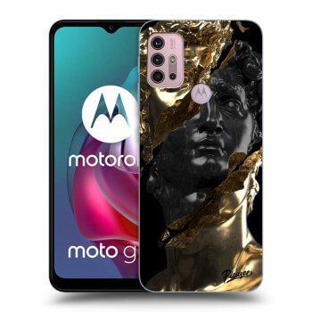 Etui na Motorola Moto G30 - Gold - Black