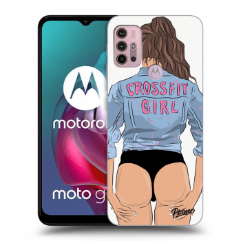 Etui na Motorola Moto G30 - Crossfit girl - nickynellow