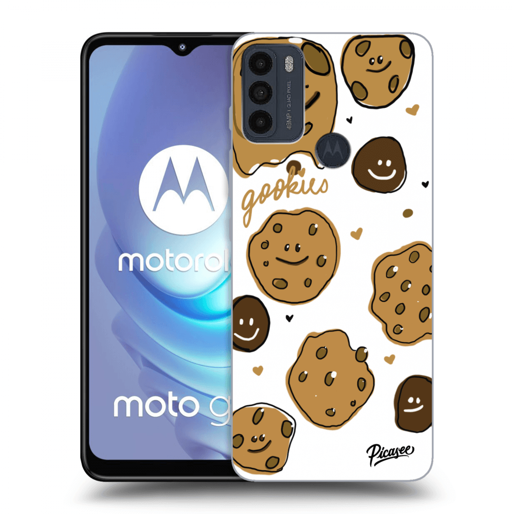 Picasee silikonowe czarne etui na Motorola Moto G50 - Gookies