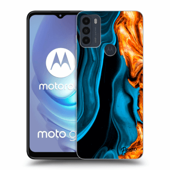 Etui na Motorola Moto G50 - Gold blue