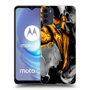 Etui na Motorola Moto G50 - Black Gold