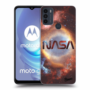 Picasee silikonowe czarne etui na Motorola Moto G50 - Nebula