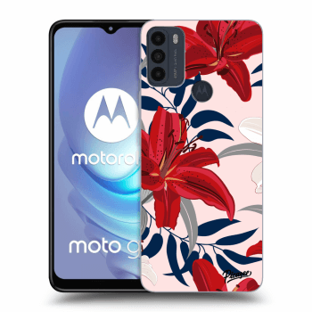 Etui na Motorola Moto G50 - Red Lily
