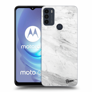 Etui na Motorola Moto G50 - White marble