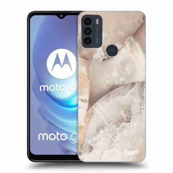 Etui na Motorola Moto G50 - Cream marble